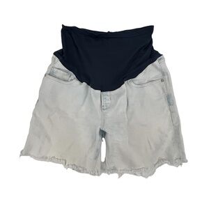 Old Navy Maternity Cut Off Jean Shorts Size 12 Women’s